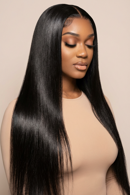 Raw natural straight