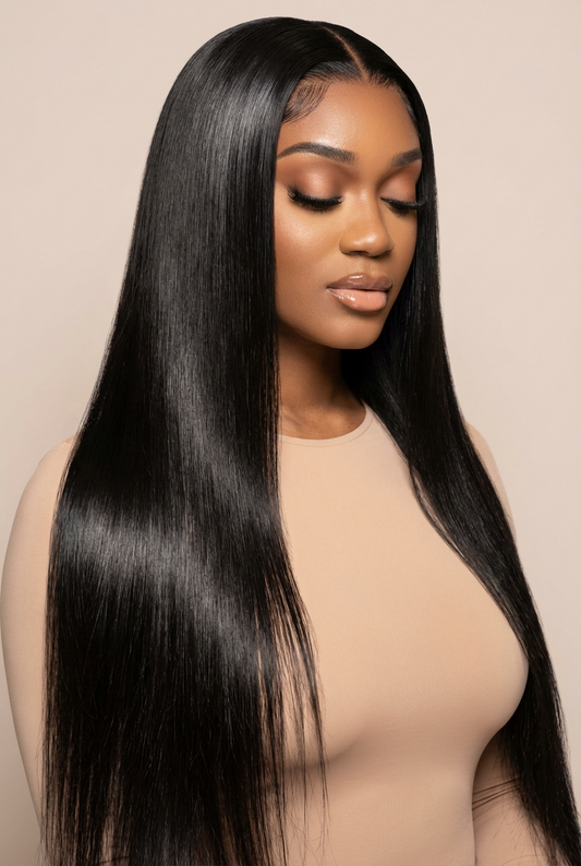 Raw natural straight